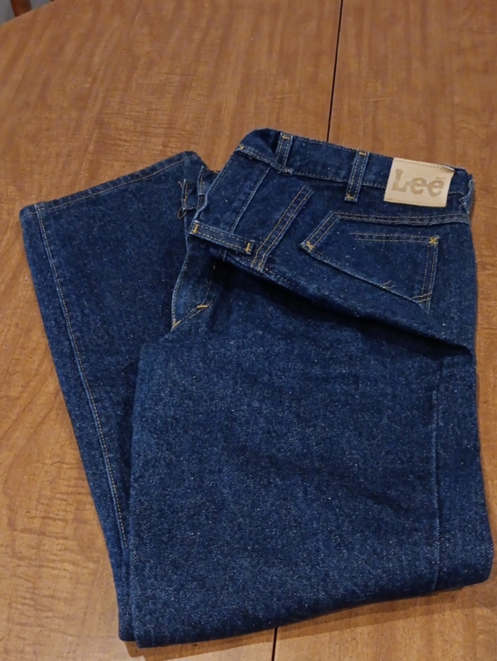 Lee Men's Deep Indigo Straight Jeans